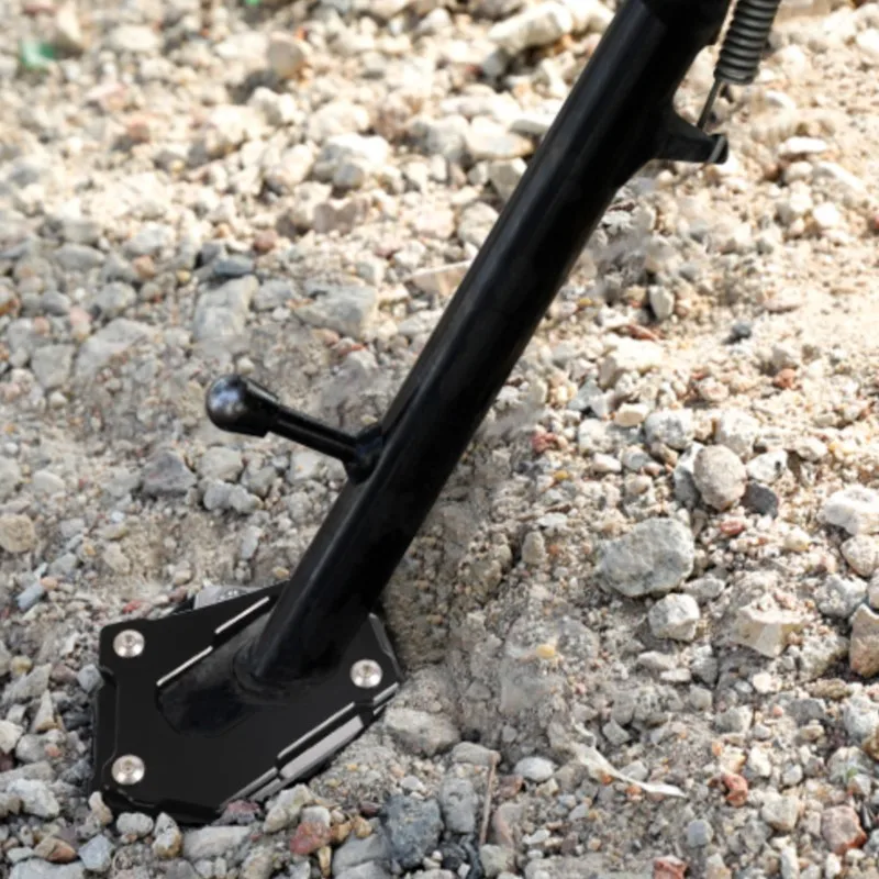 

For BMW R1250GS Adventure R 1200 GS LC R1200GS Adv CNC Kickstand Side Stand Vergroter Plaat Extension Pad LOGO R1200GS R1250GS