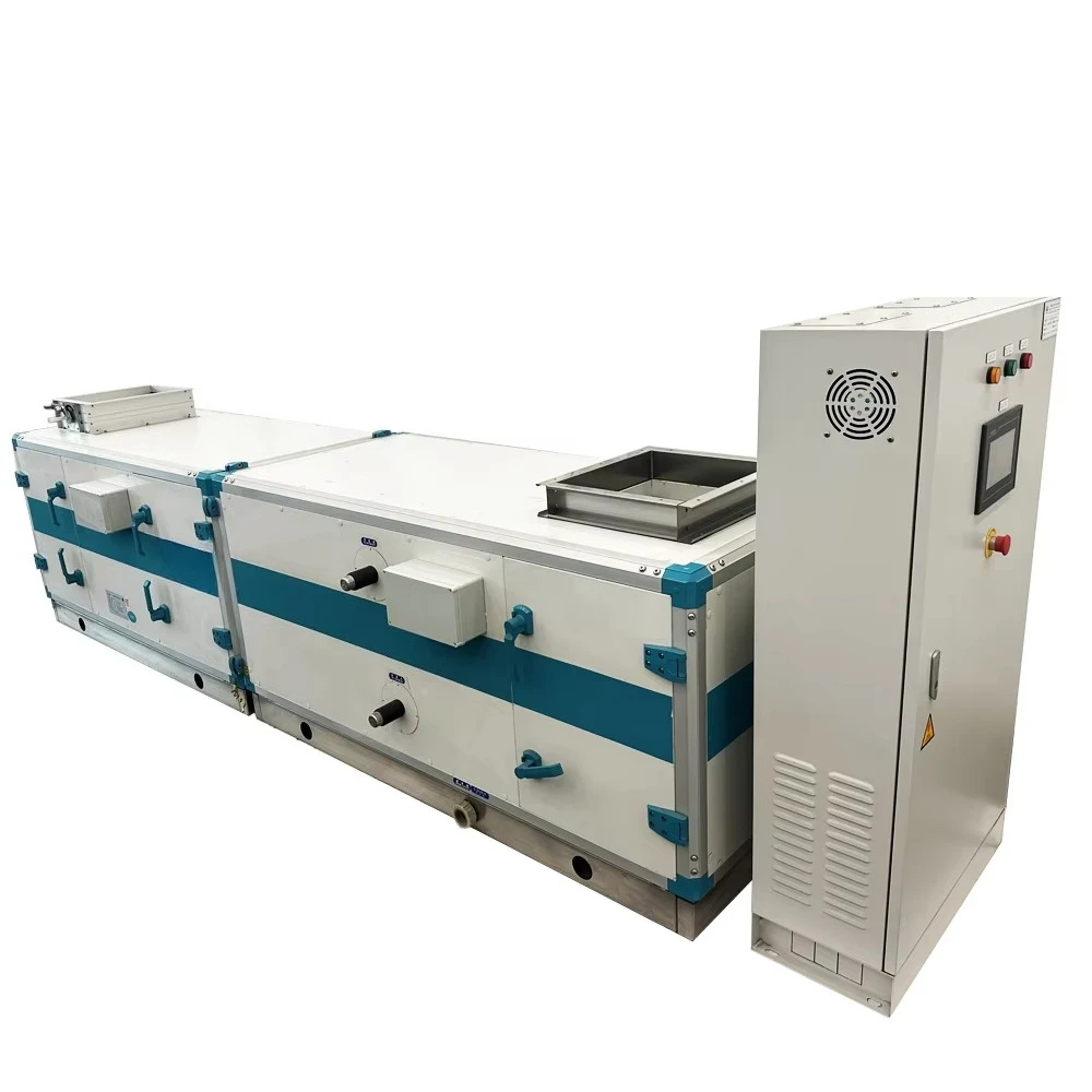 OEM AHU From China Energy Recovery HVAC System for Green Buildings Floor Standing Core Motor Pump Components Heating Cooling