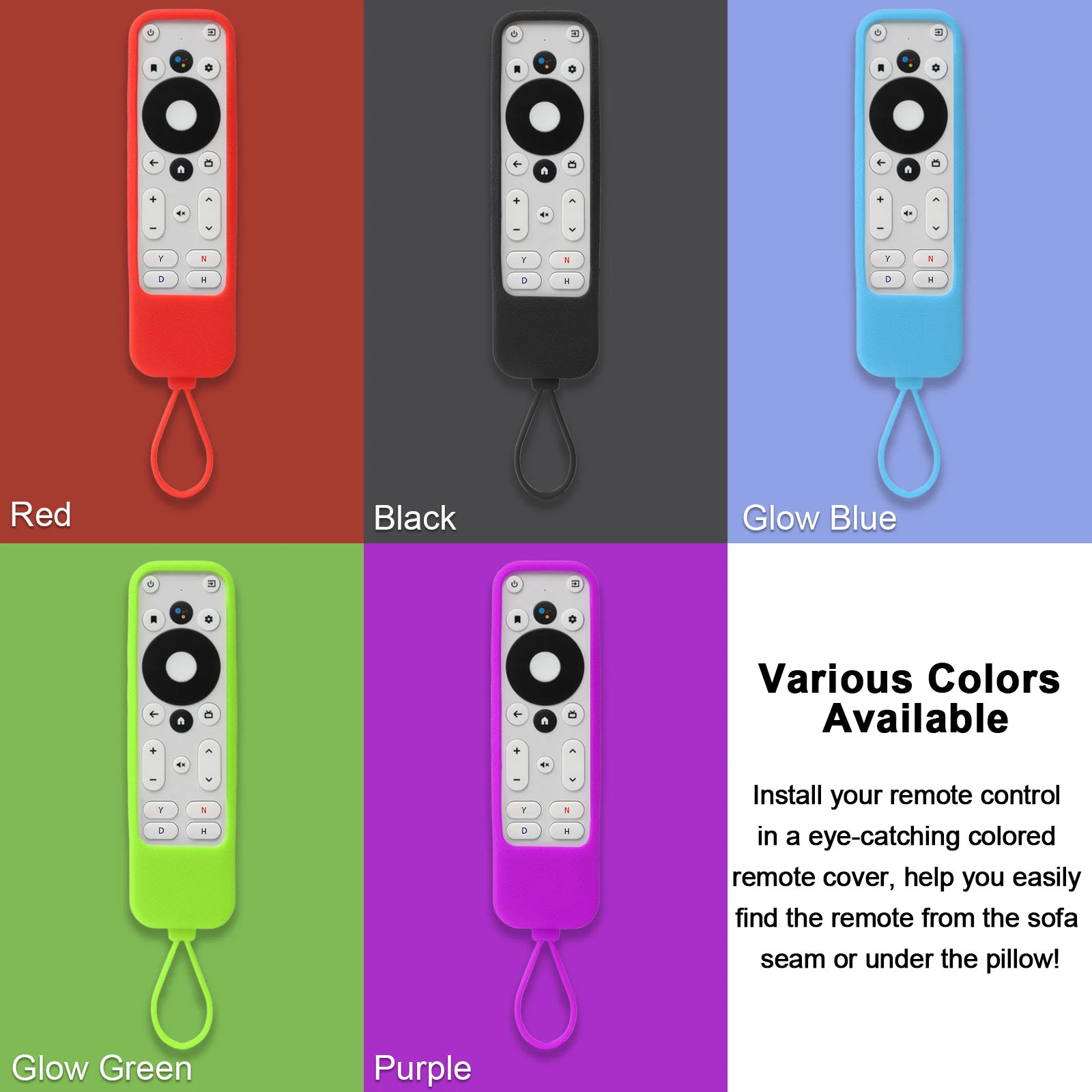 Silicone Case Fit for ONLY for Onn Android TV 4K UHD Stick TV Box 100024646 100026240 Protective Sheath Cover Anti-Slip ﻿
