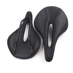 Ultralight 3K leather carbon fiber bicycle saddle road/ mountain bike bicycle saddle bicycle seat cushion 240*143/155