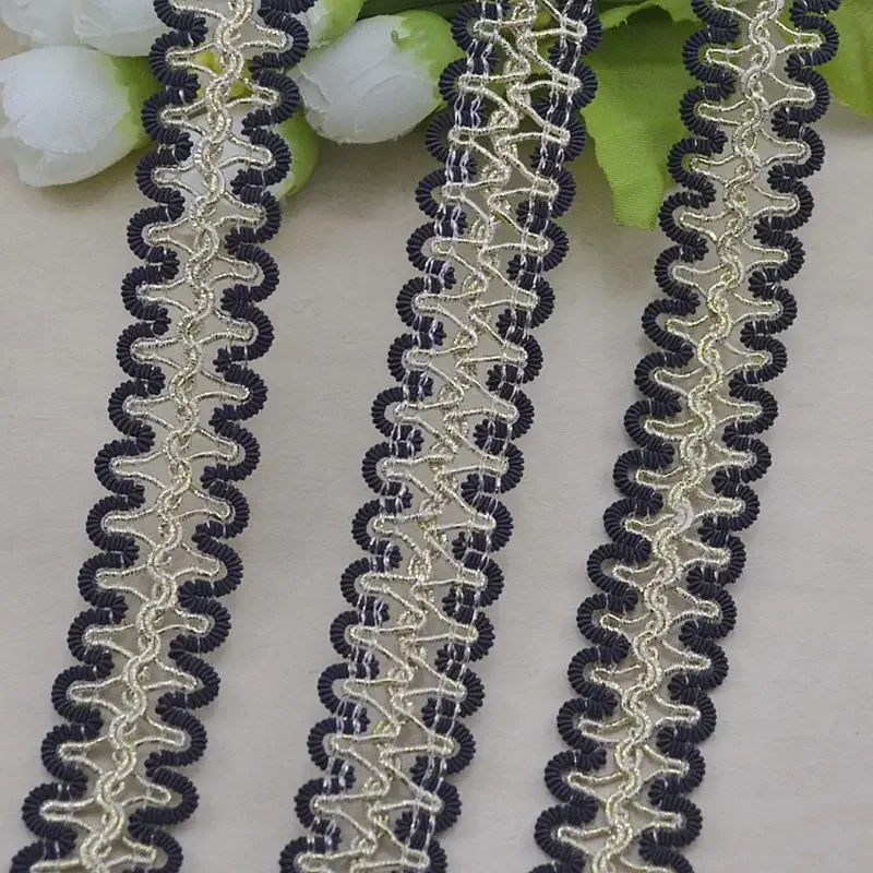 5Meters/196.85In Per Pack of New Fashion Accessories Lace Lingerie Wedding Dress Exquisite Evening Party Headwear with S-Shaped