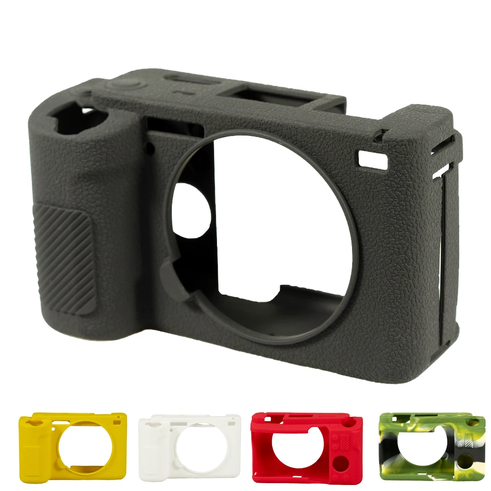 SETTO Soft Silicone Mirrorless Camera Case Bag Cover Frame Skin for Sony ZV-E1 ZVE1