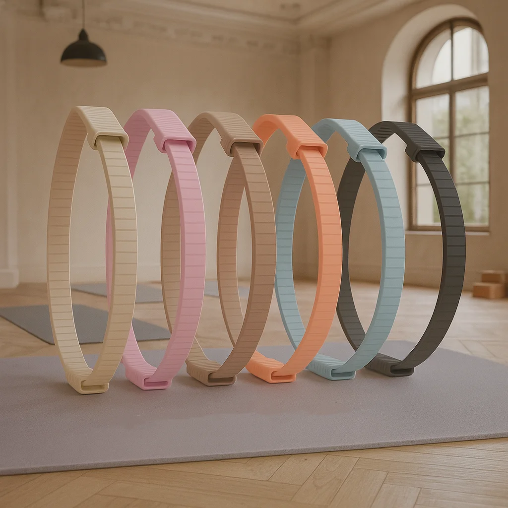 Yoga Exercise Fitness Pilates Reformer Magic Circle Ring EVA Material Eco-Friendly