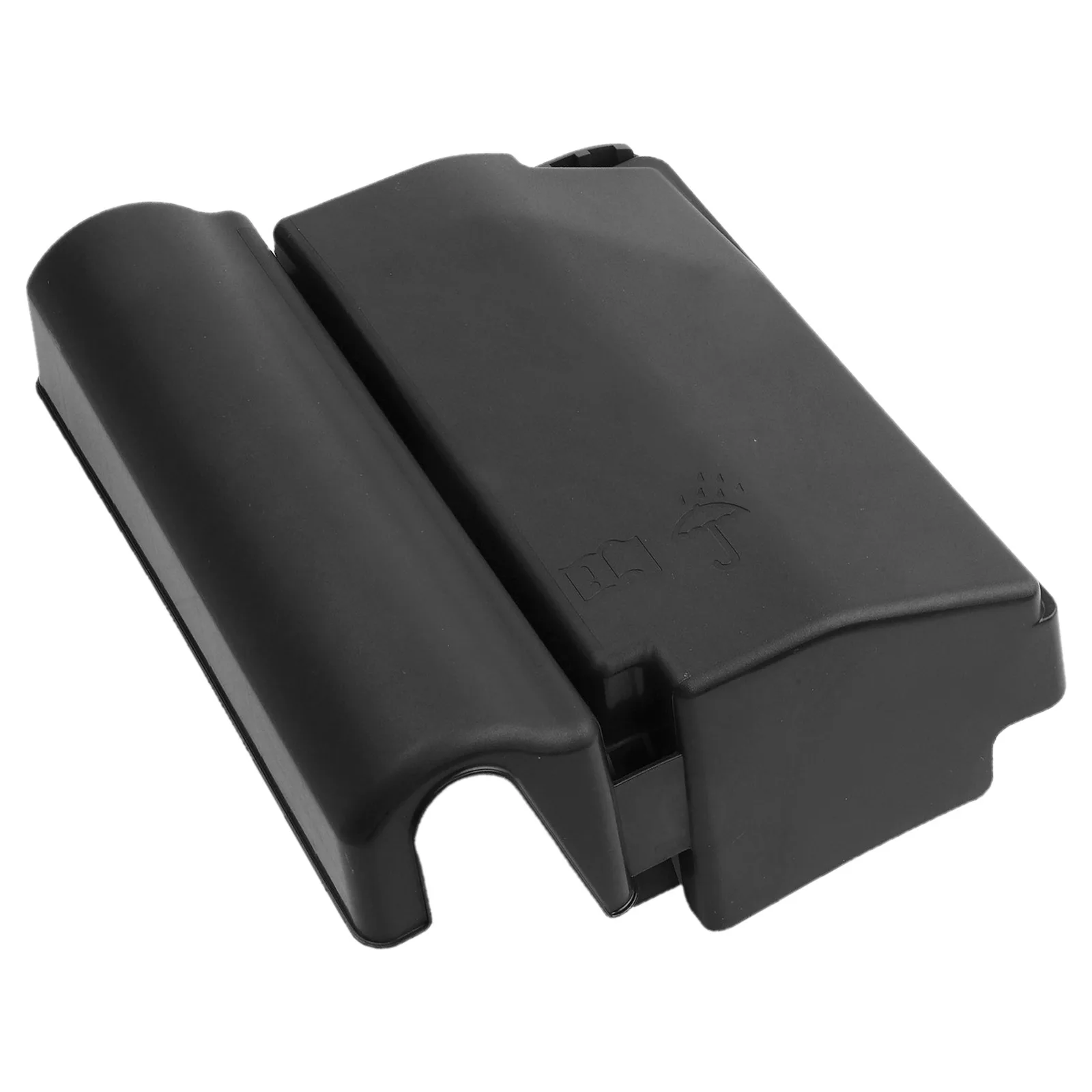 غطاء صندوق فيوز السيارة، غطاء وحدة التتابع، مادة بلاستيكية، خصائص ثابتة، لون أسود، سهل التركيب، أسود #5