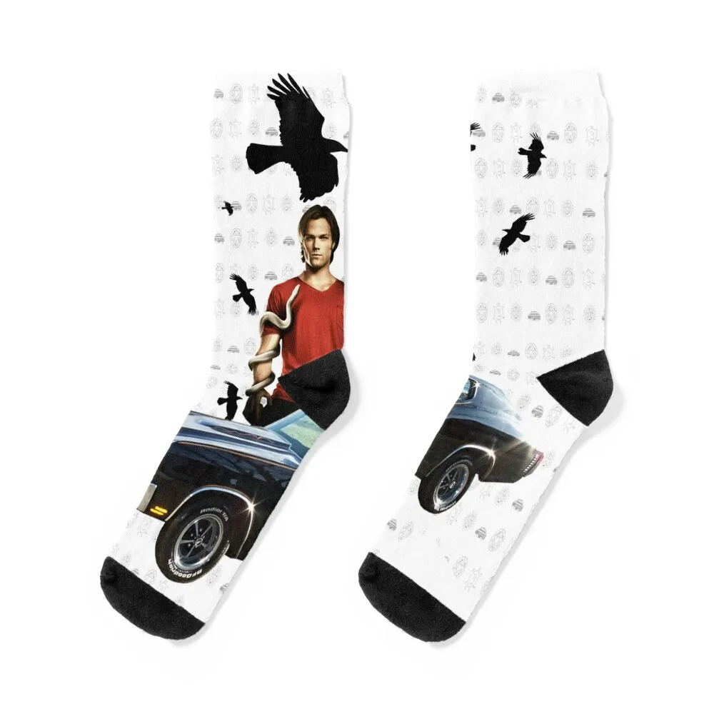 

Supernatural 11 Socks Sports with print Christmas Wholesale Mens Socks Women's