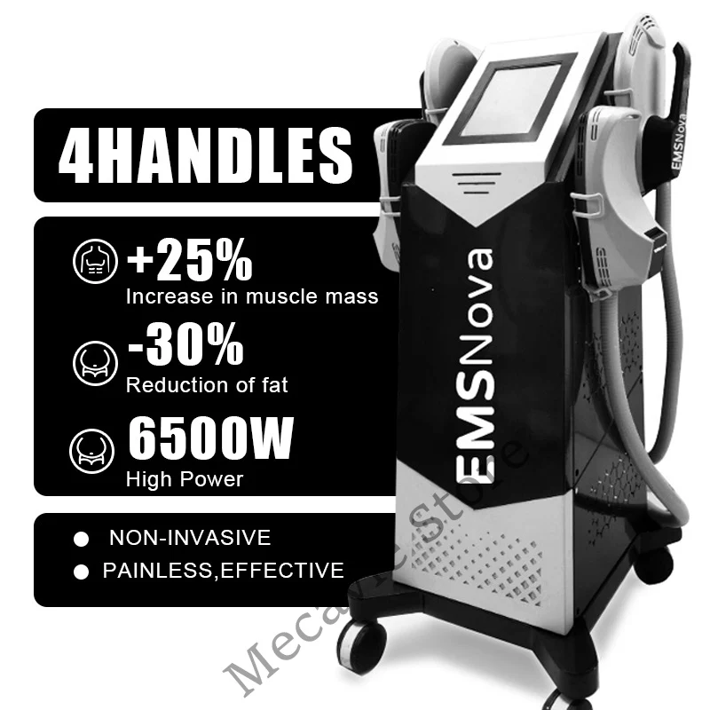 

EmsNova NEO RF Machine 6500W Professional Body Sculpting EMS Muscle Stimulator Fat Burning Butt Lift Device 2025