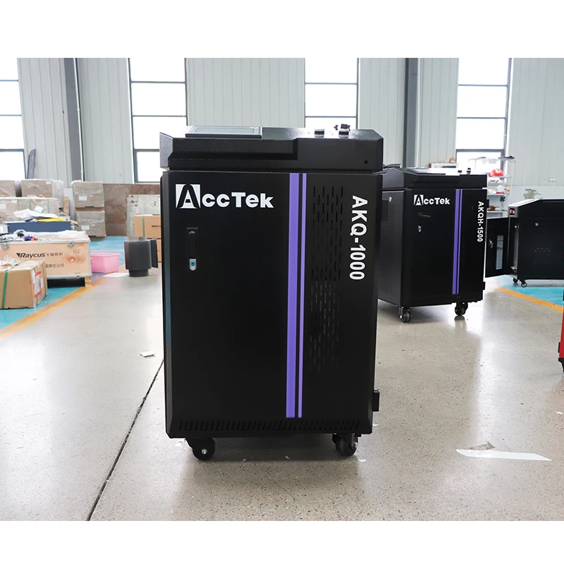 1000W/2000W/3000W Max Raycus CW Fiber Cleaning Laser Cleaning Metal Machine Laser Rust Cleaner