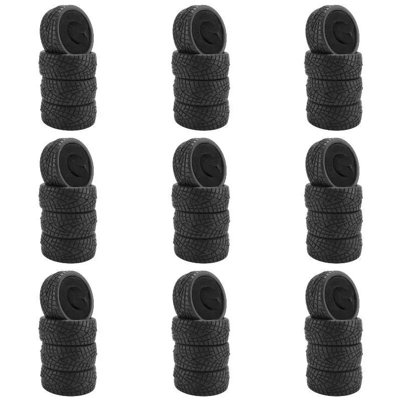 set-di-9-pneumatici-in-gomma-per-auto-rc-1-10-da-strada-modello-8001-con-4-spugne