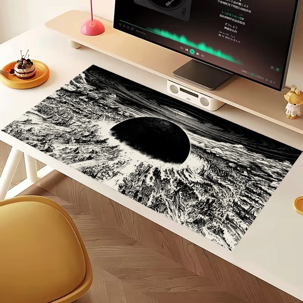 

R-Akiras-t Gaming Keyboard Pad Table Pads Wireless Mouse Mats Deskmat Desk Mat Mausepad Gamer Cabinet Computer Accessories Pc