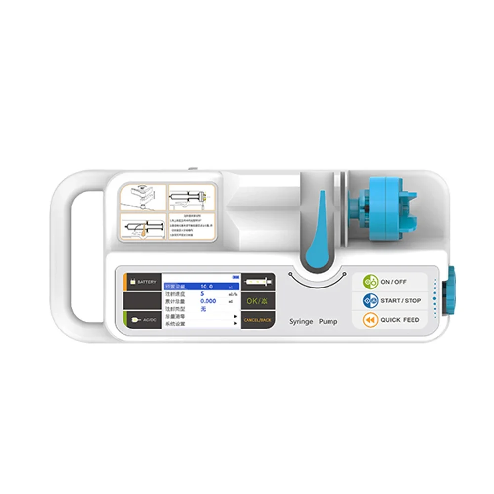 

Contec Sp950vet Veterinair Elektrische Pomp Medische Spuitpomp Infusiepomp