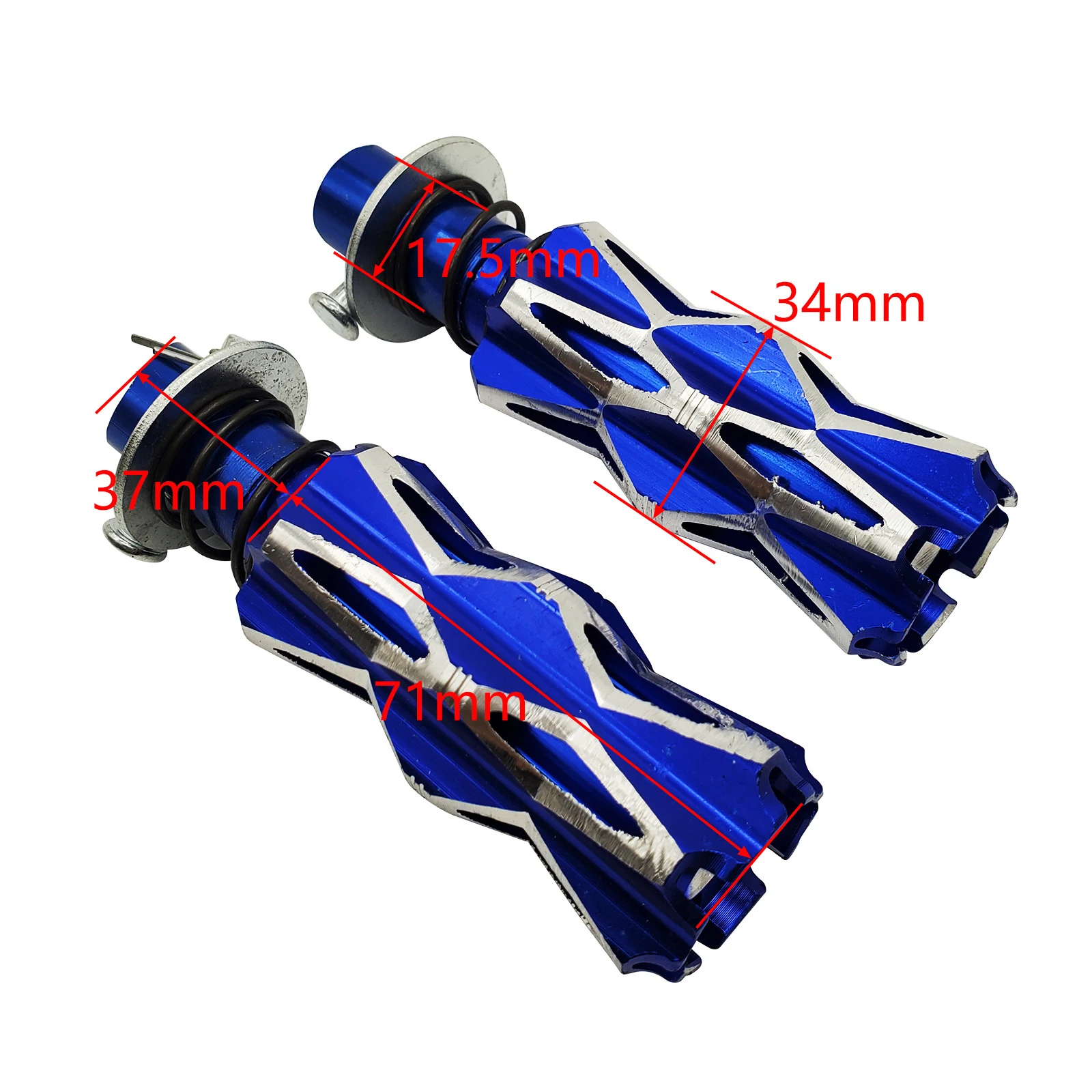 Electric Scooter Aluminum Alloy Pedal Retrofit Accessories With Pedal Bracket For Halei Electric Scooter Citycoco Scooter Parts