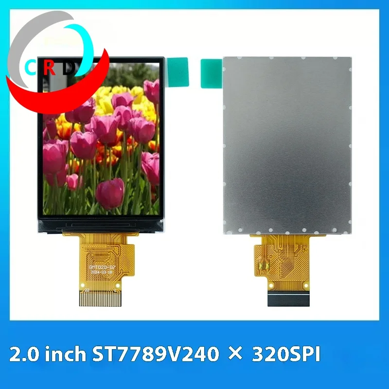 Changruida 2.0 polegadas TFT display de cristal líquido LCD tela serial 240X320 tela colorida ST7789 tela nua SPI oled stm32