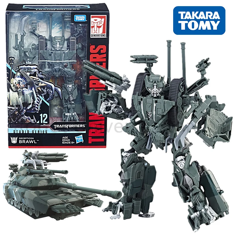 TAKARA TOMY Transformers Studio Series SS12 Brawl SS21 SS06 Starscream Voyager Class Action Figure Robot Model Gift Collection