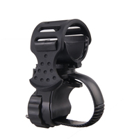 Bicycle Handlebar Torch Holder Bike Mount Bracket Clamp For LED Flashlight⁰ Rotation Mount Clamps Cycling Accessories