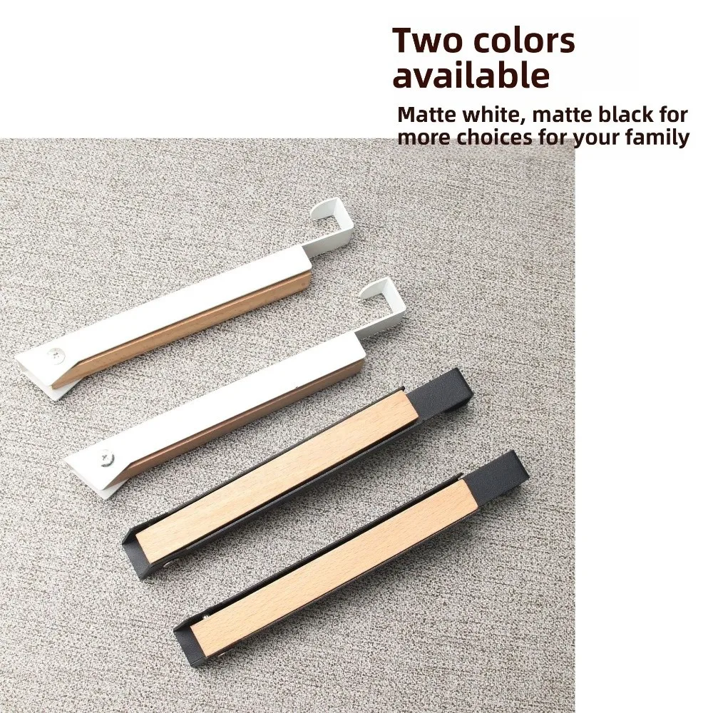 New Collapsible Over The Door Hanger Wooden Multi-Purpose Hanging Coat Rack 6 Slots Space Saving Clothes Drying Rack for Travel