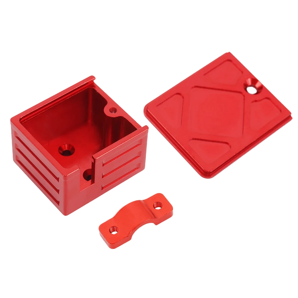 MJX 14210 14209 Metal Receiver Box Protective Cover Case ESC Radio Electronic Tray for 1/14 14320B RC Car Upgrade Spare Part