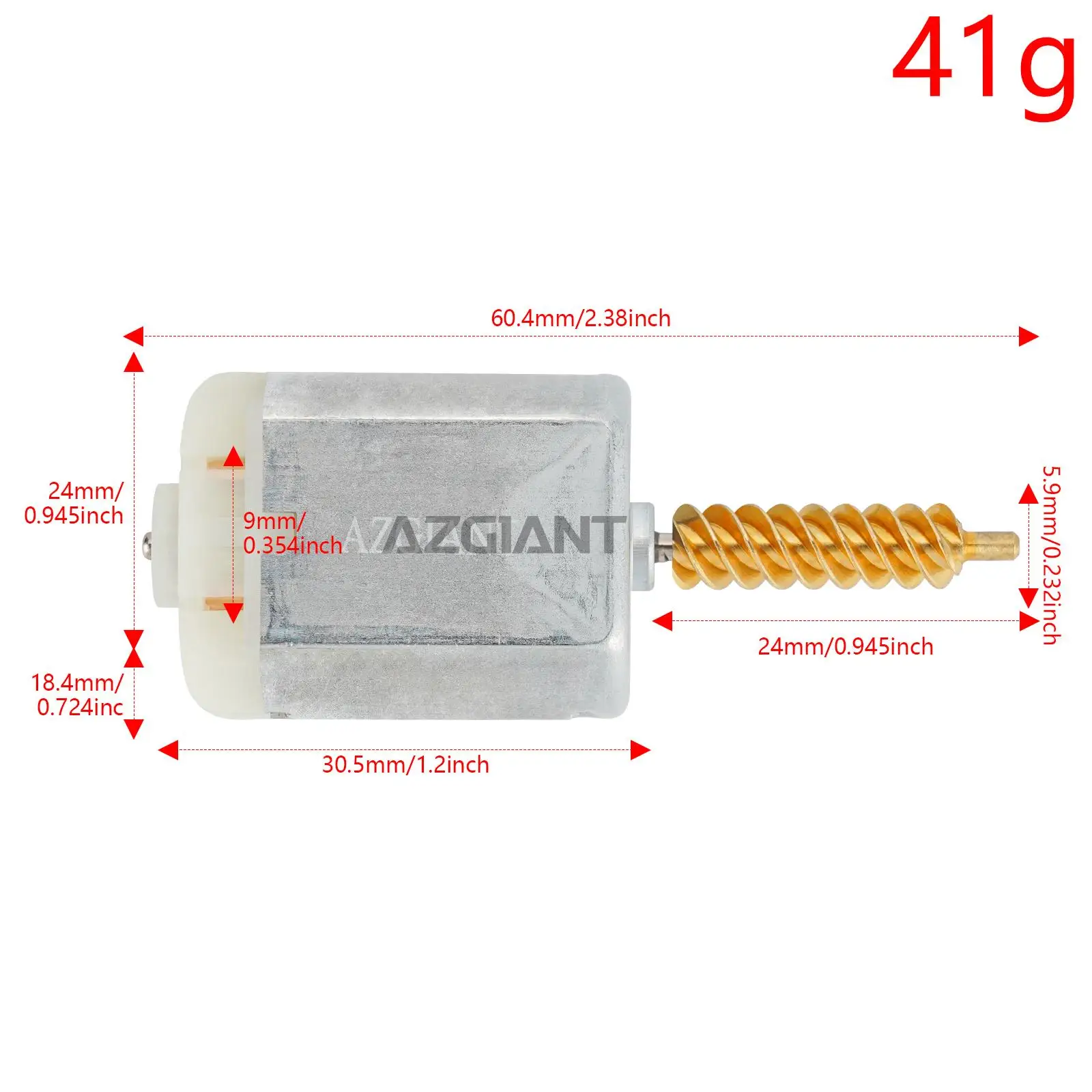 AZGIANT Electric Trunk Motor for 2009-2016 Renault Koleos 12V DC Trunk Lock Actuator Liftgate Latch Replacement