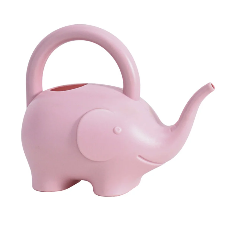 Elephant Watering Can Outdoor Small Lovely Kids Toys for Plants Pe Plastic Child Cartoon