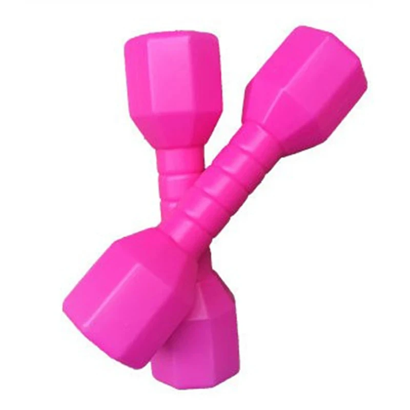 Children Dumbell Plastic Fitness Equipment, Kids Training Performance, Outdoor Dancing Tool, Workout Exercise, Colorful Toy