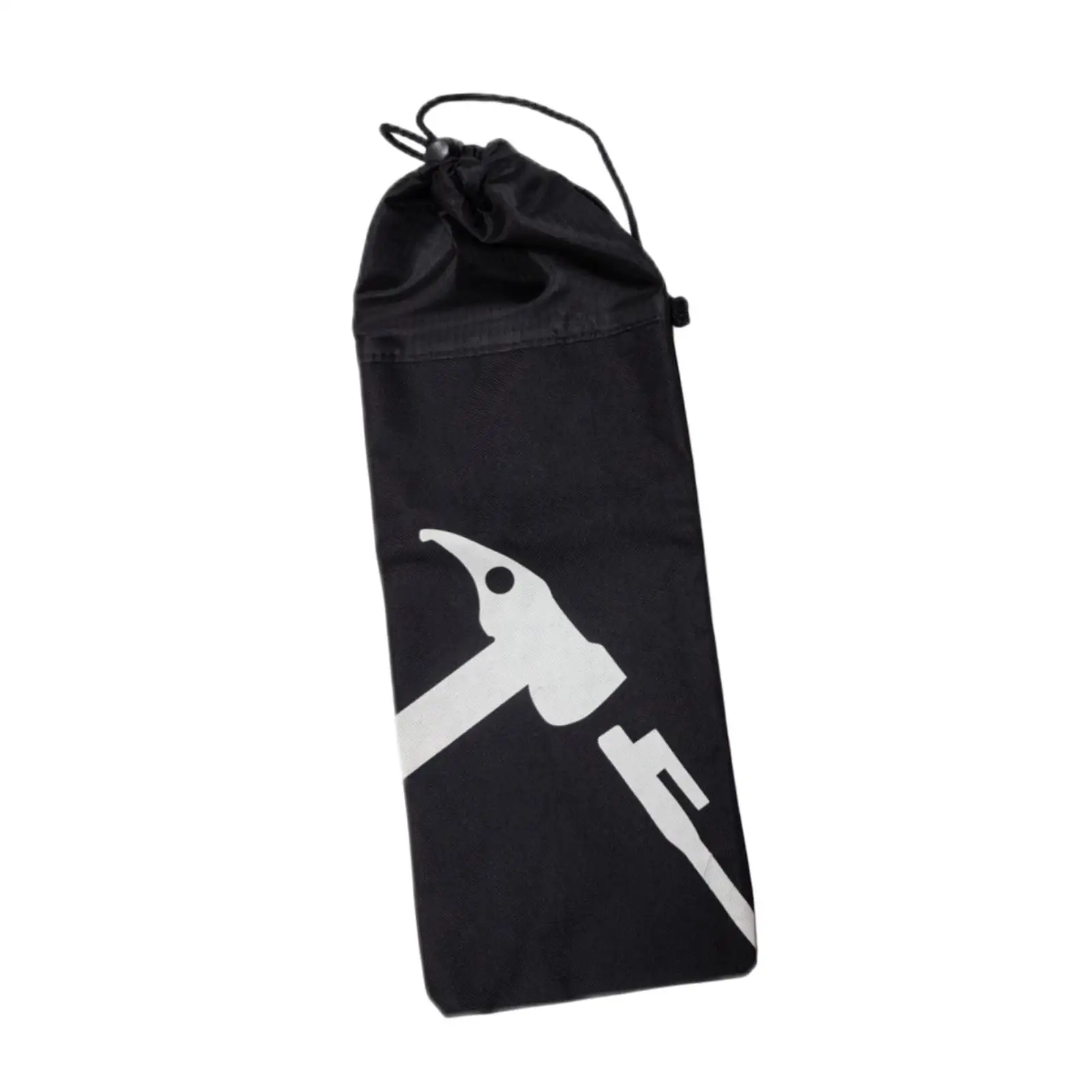 Tent Pegs Nails Bag with Drawstring Oxford Cloth Storage Pouch for Camping Folding Tent