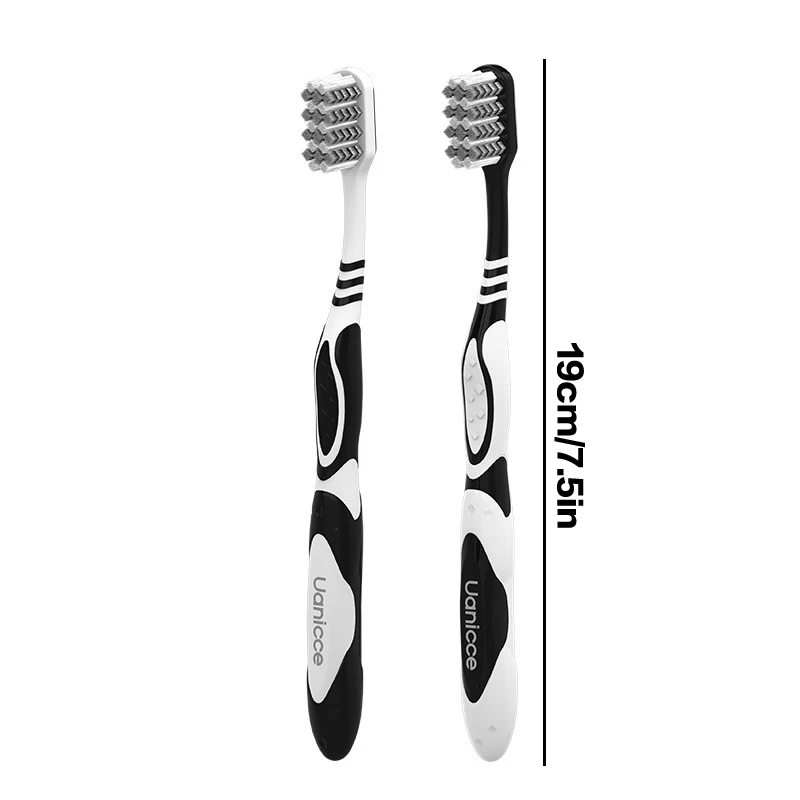 2 Pcs Toothbrush Ultra-Fine Soft Hard Bristle Toothbrush Tor Adults Excellent Cleaning Effect Whitening Teeth Whole Mouth Clean