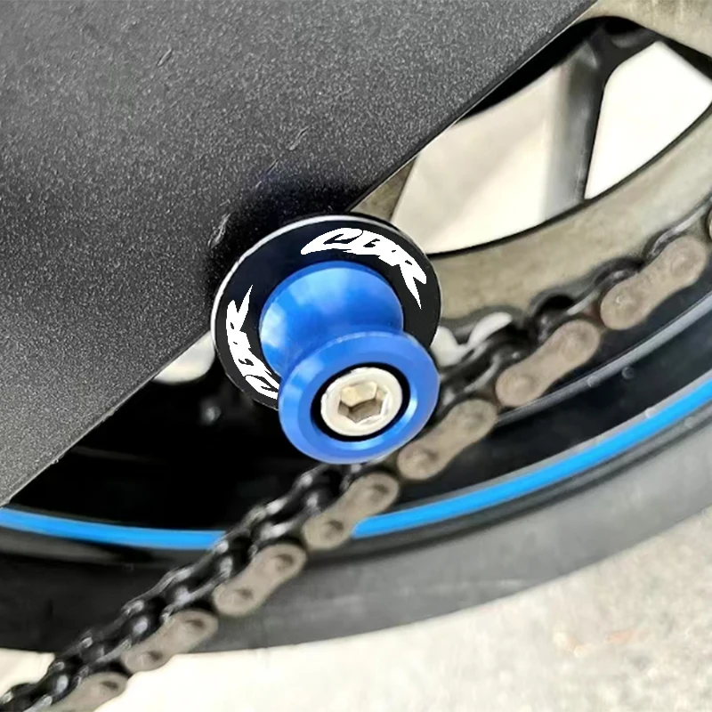 For HONDA CBR600RR CBR1000RR CBR954RR CBR 900RR 954RR 250R Motorcycle Accessories 8MM Swingarm Spools Slider Screws Stand