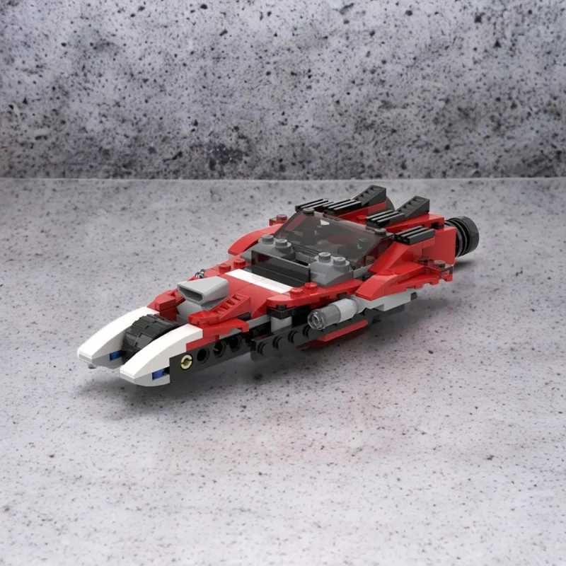 

Одноосевой летающий автомобиль MOC, строительные блоки, 118 шт., улучшающий творчество, детский образовательный праздничный подарок119
