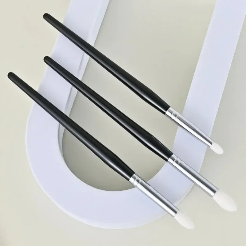 1 個アイメイクブラシヤギ毛テーパード折り目ブレンドブラシアイシャドウメイクアップ化粧品キット Maquiagem スマッジ