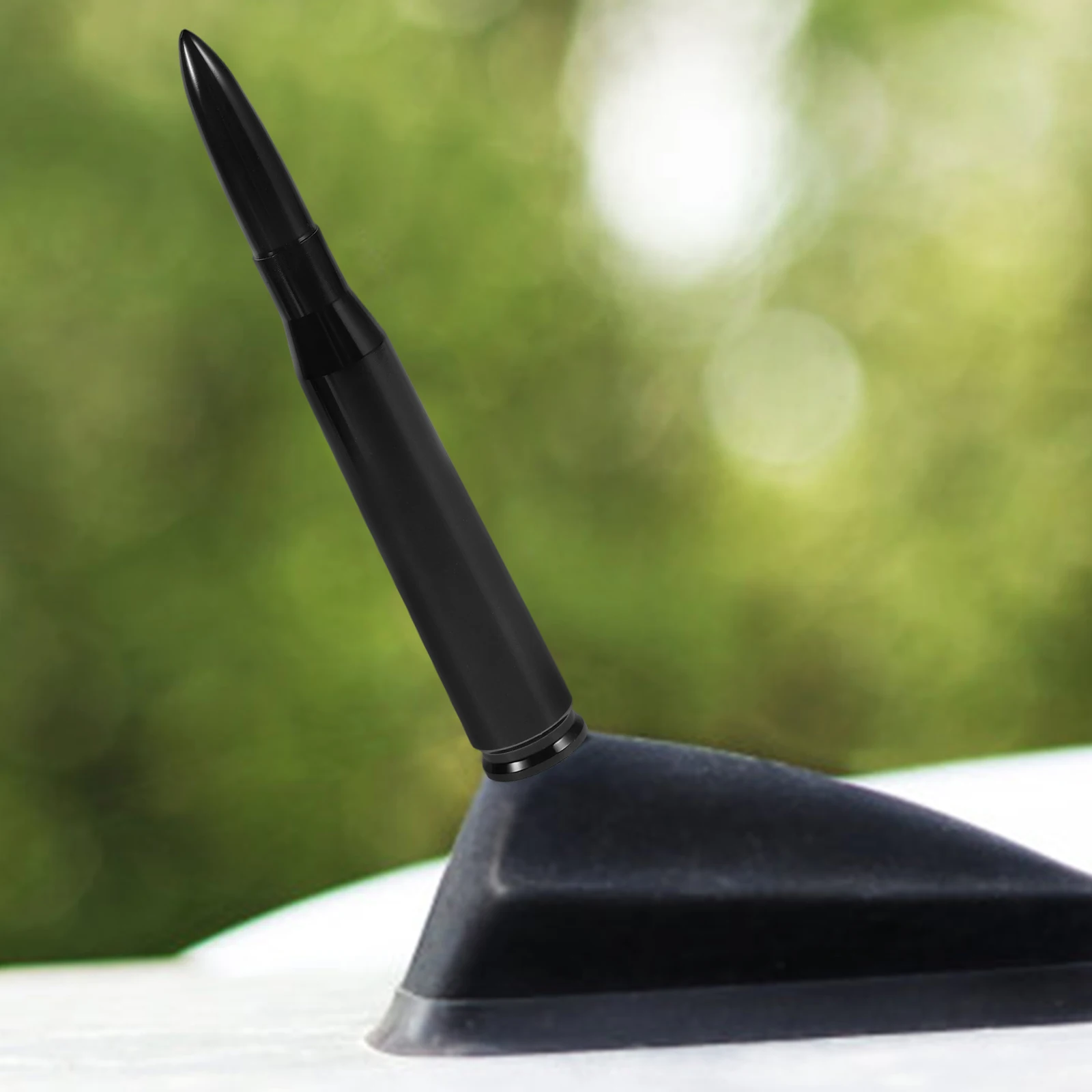 

Aluminum Alloy Car for Vehicle Exterior Accessories Bullet Style Auto Replacement Durable Signal Reception Easy Installation