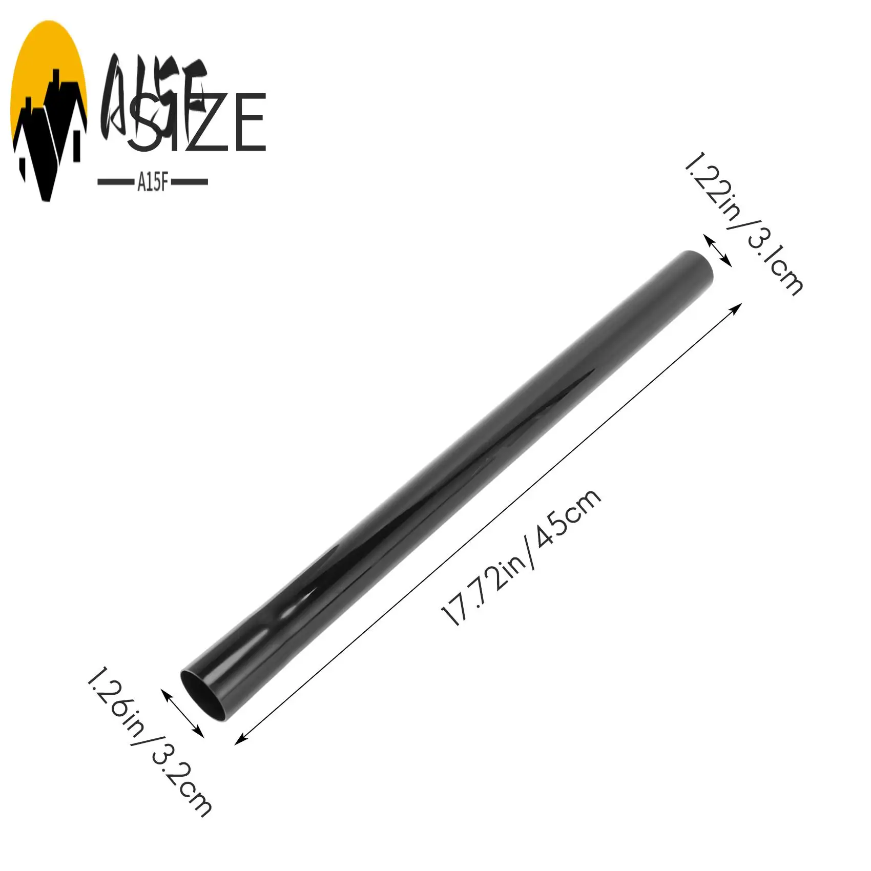 A15F-3Pcs Vacuum Cleaner Extension Wands, Vacuum Cleaner Accessories, 32Mm Inner Diameter Vacuum Hose Plastic Wand Pipe