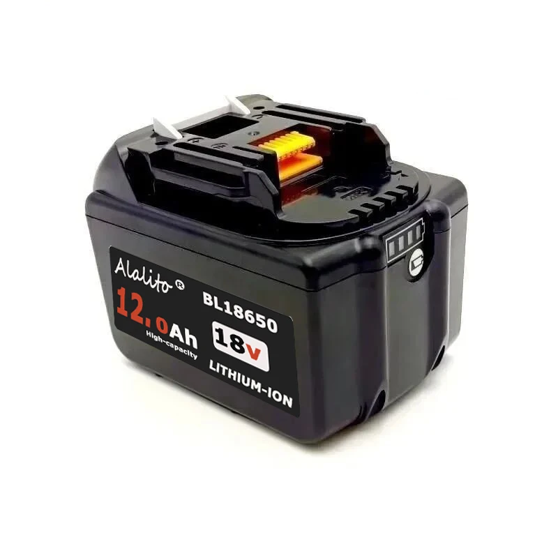 100% BL1860 Rechargeable Battery 18V 12000mAh Lithium ion for Makita 18v Battery BL1840 BL1850 BL1830 BL1860B LXT 400