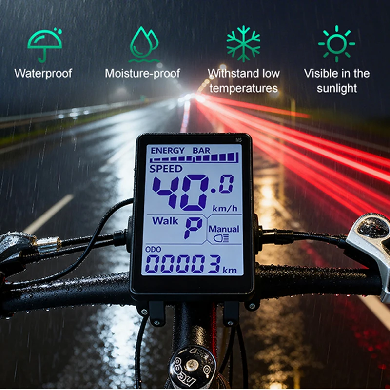 

Scooter Accessories Fatbike Scherm Bicycle Display Scooter Parts Cycling Accessories LCD Screen E Bike LCD Display
