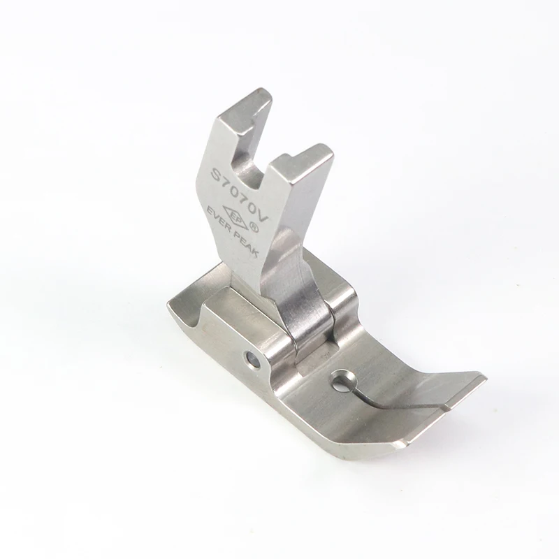 EP Metric Double Straight Body Type Presser Foot S7070v Presser Foot Bottom Total Width 14mm Symmetrical Double Presser Foot