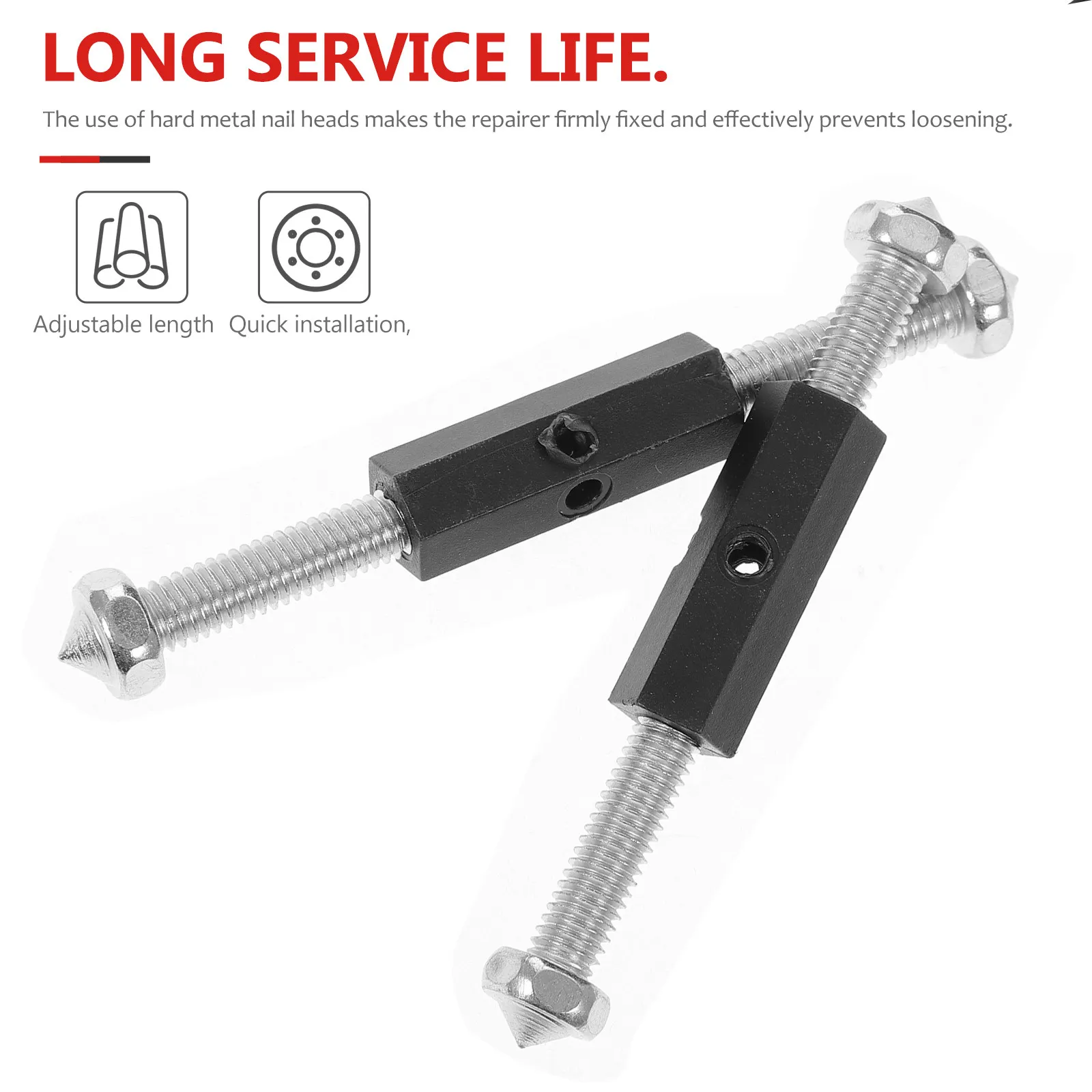 10pcs Adjustable Hard Metal Cassette Repair Tool for Junction Box & Electrical Box Support Rod