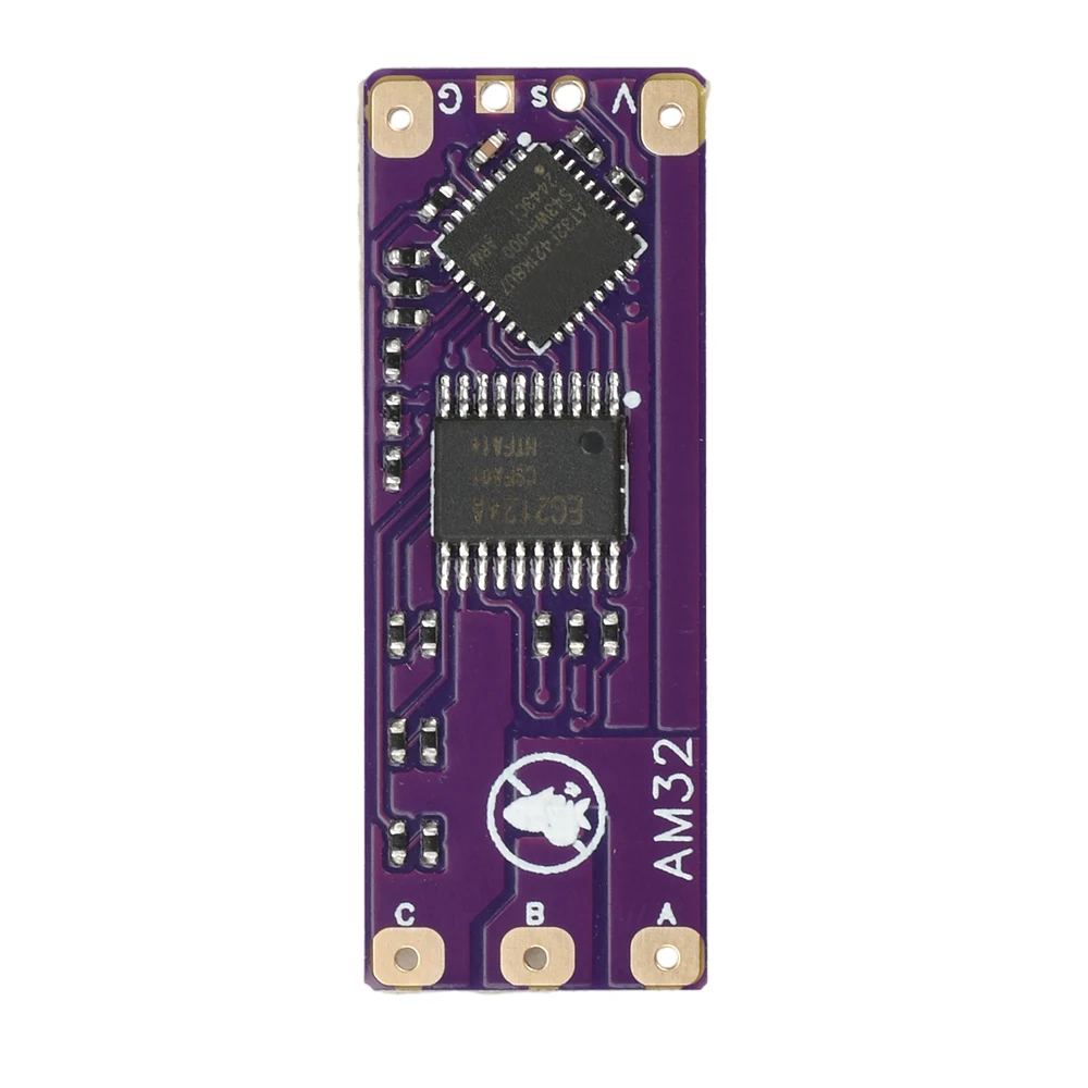 2-4S 32-bit ESC AM32 Enhanced Version 40A High Power Speed Regulator Support PWM Signal for Crawler Model Airplane Motors