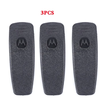 3/5 adet kemer sağlam klip Walkie Talkie aksesuarları MOTOROLA GP3688/CP040/CP140 Handy CB radyo iletişimci J6478A