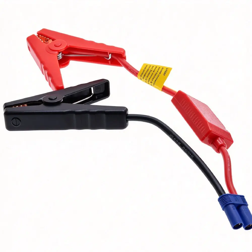 EC5 Jump Starter Clamps Replacement Battery Booster Cable 650A Smart Clamp Reverse Polarity Short Circuit Protection for 12V Car