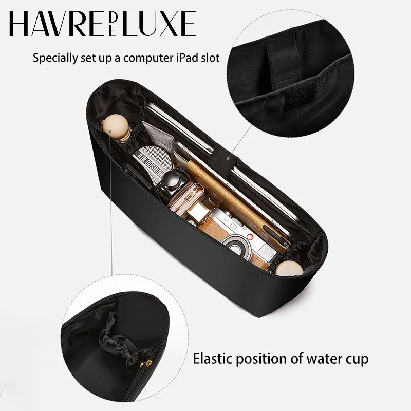 Bag Organizer Insert For lulu Daily20 Can Fit 14 Inch Computer Durable Bag Support Storage Inner Modification Bag Accessories