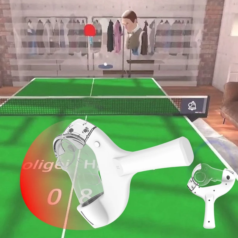 Vr tênis de mesa paddle grip lidar com aperto para oculus quest 3 óculos de realidade virtual jogando ping pong vr peças acessórios