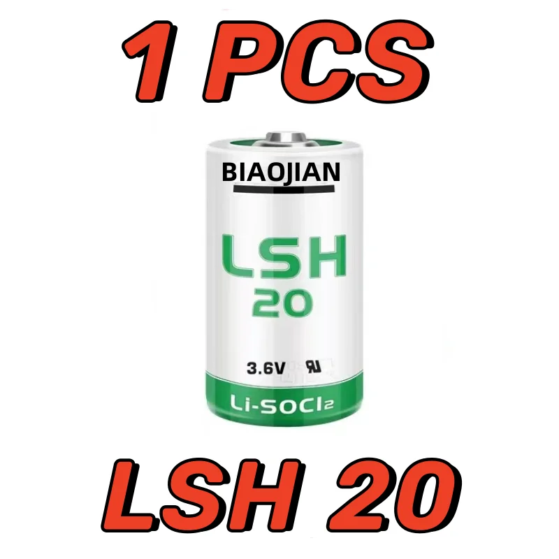 1PCS Original New LSH20 3.6V 13000mAh Lithium Meter Battery D Size ER34615 Used For SAFT