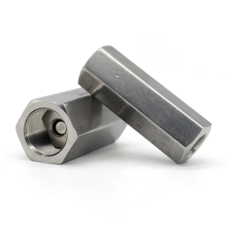 SS304 Stainless Steel One way High Quality Check Valve Full Port MINI 1/8