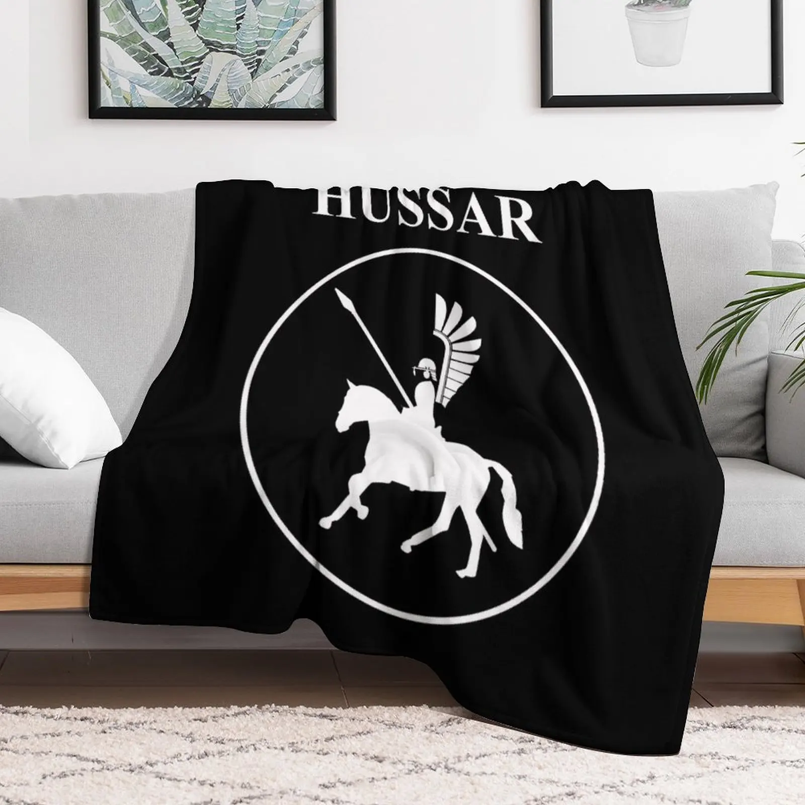 Winged Hussar Elite Cavalry Throw Blanket blankets and throws Tourist For Sofa Thin Blankets