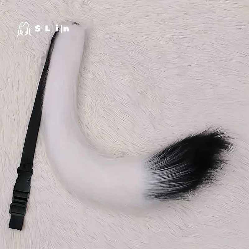 2025 New Cat Tail Suit Cute Fox Tail Shein Fun Cat Lady Japanese Cosplay Cat Tail