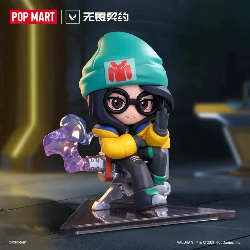 Genuine POPMART Valorant Classic Agent Series Blind Box Figurine Mystery Box Model Collectible Toy Desktop Ornament Gift view 4