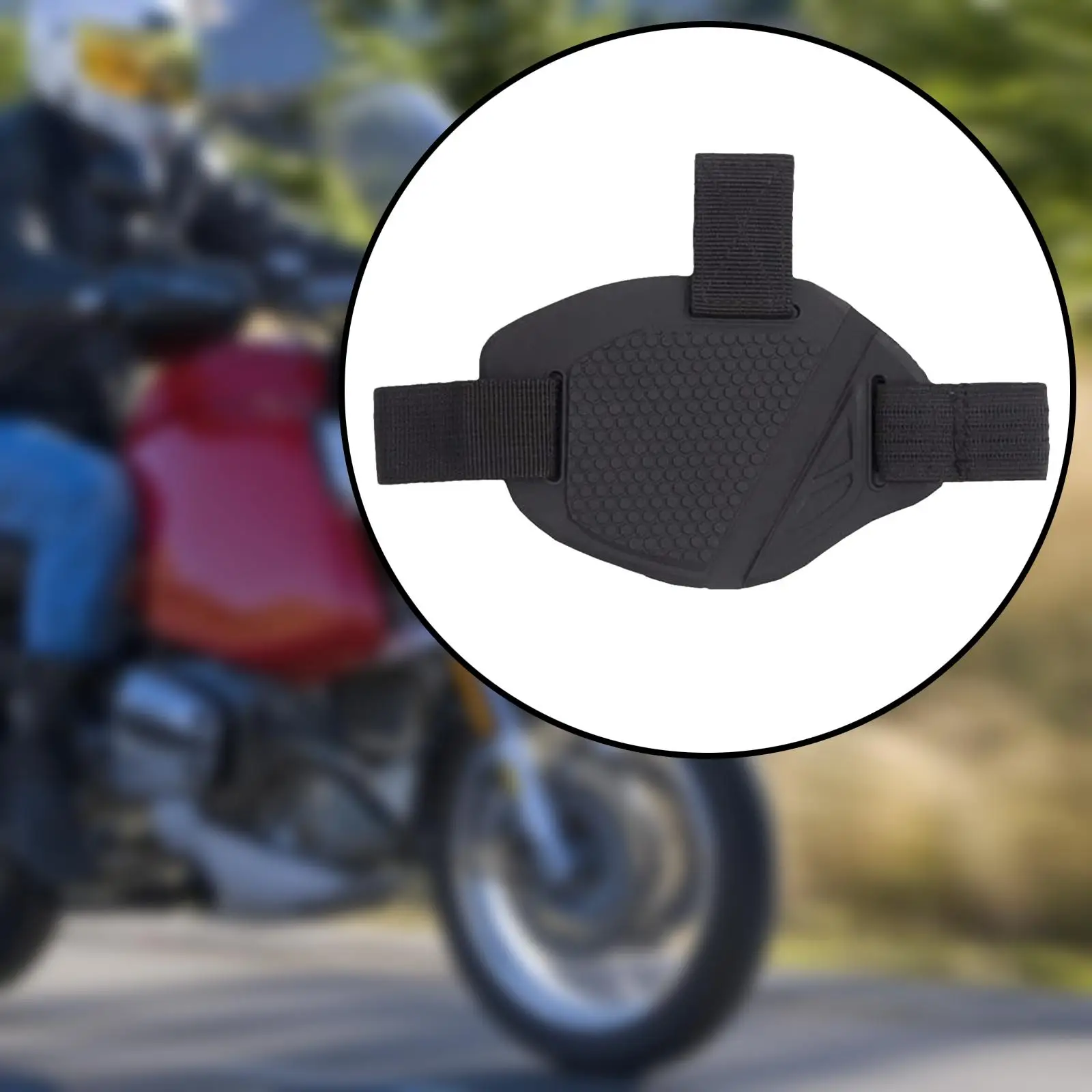 Protector de zapatos para motocicleta, accesorio de goma de alto rendimiento para palanca de cambios