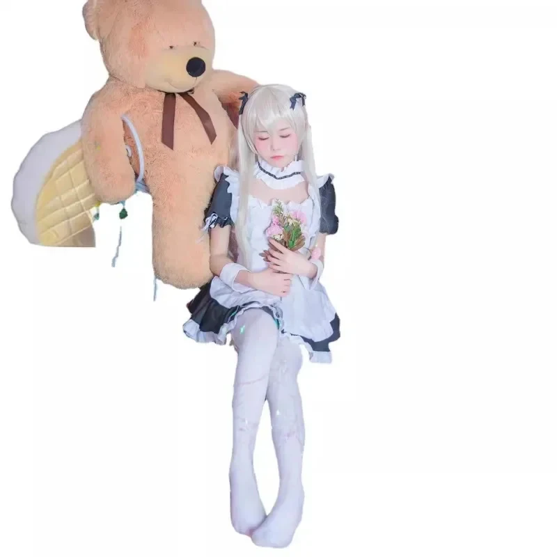 

w;2,c\4.g;Maid Outfit Anime Yosuga No Kasugano Sora Cosplay Costume Women Men Kawaii Clothes Dress Halloween Part6,b'8\j'7/
