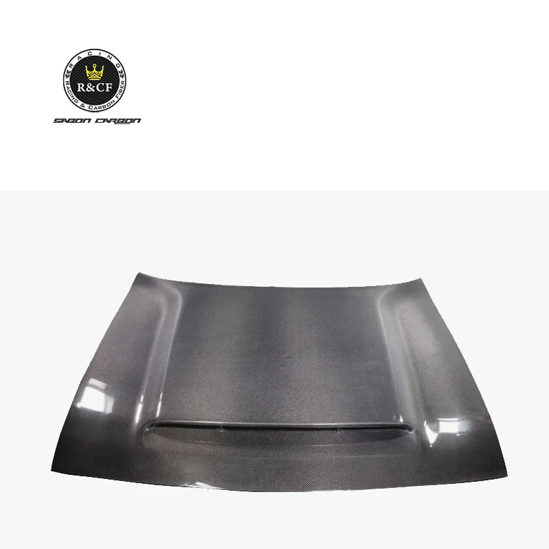 

08-20 Капот переднего бампера из углеродного волокна в стиле демона для Dodge Challenger Hellcat