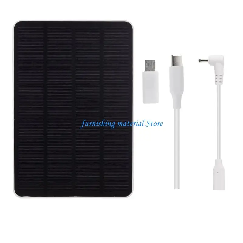 Y5GD Strong External Sun Charging Board 5V Featuring Protective ABS Housing