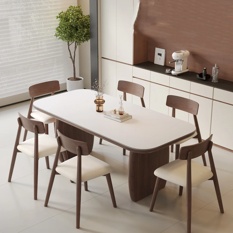 Modern Trendy Table Premium Versatile Exquisite Beauty Dining Table Simple Trendy Tavolo Rotondo Pranzo Dining Room Furniture
