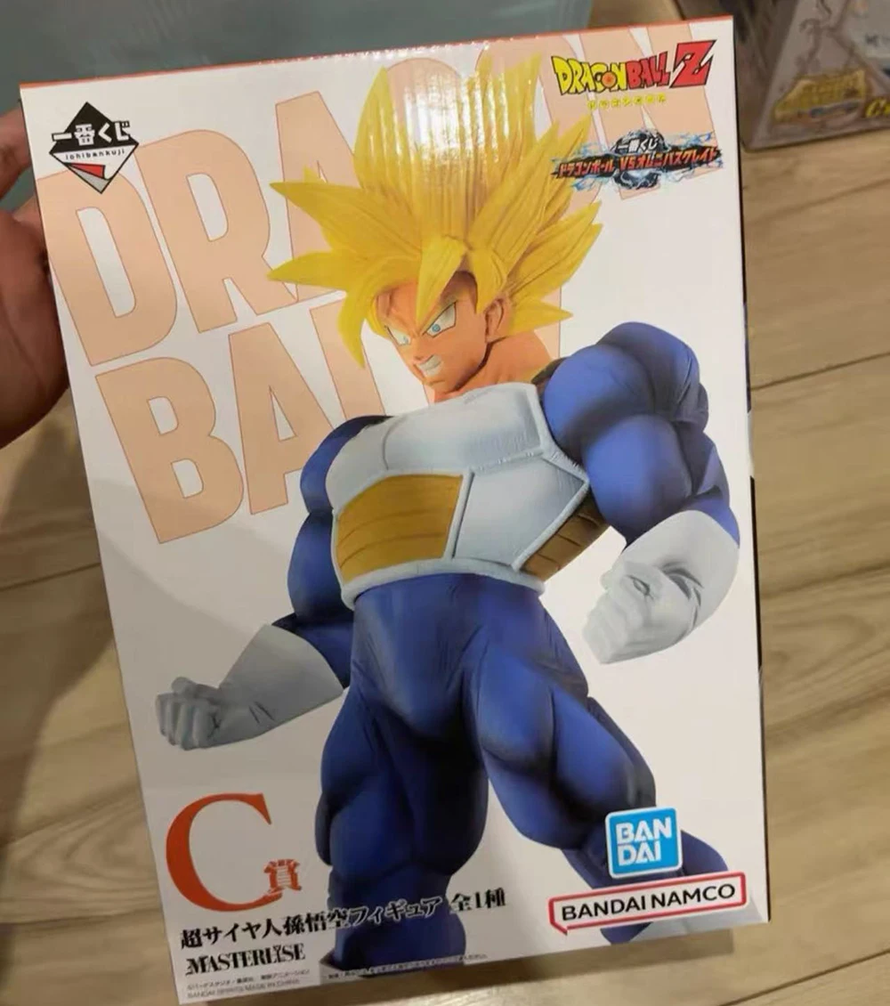 

In Stock Original Bandai Spirits Ichiban Kuji Dragon Ball Z Son Goku SSJ (C Prize) Anime Figure Action Figures Model Gifts Toys